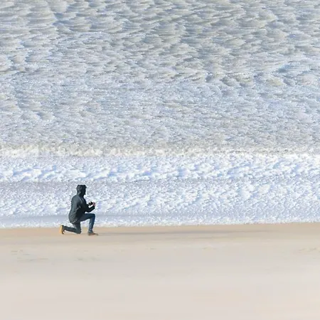 Knappe Met Subliem Zeezicht! Lägenhet Oostende